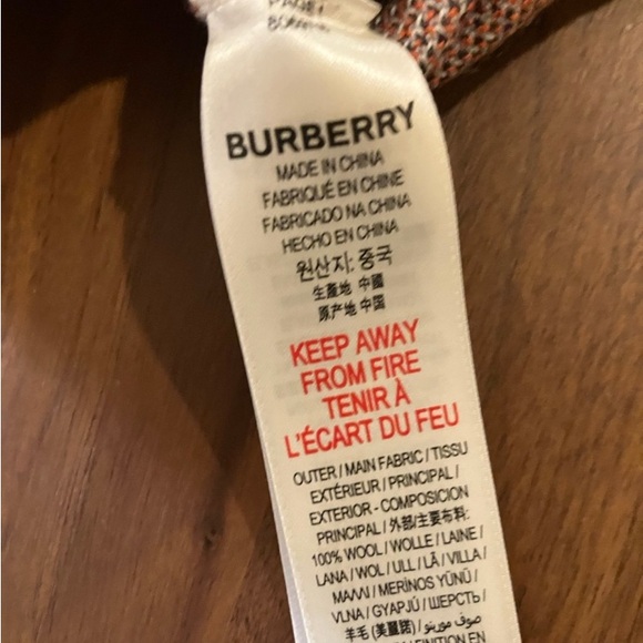 NWT -Burberry Gerard Check Wool Jogging Pant - Picture 7 of 10